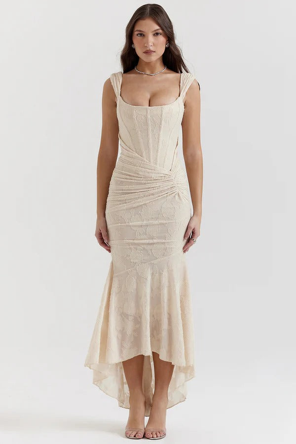 CAMILLE | ROBE LONGUE FÉMININ & ÉLÉGANT