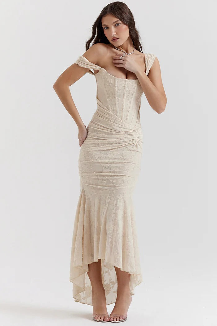 CAMILLE | ROBE LONGUE FÉMININ & ÉLÉGANT