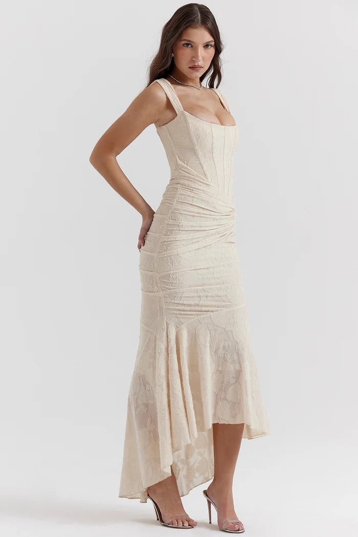CAMILLE | ROBE LONGUE FÉMININ & ÉLÉGANT