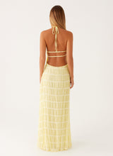 SARAH | ROBE MAXI ÉLÉGANTE DOS NU