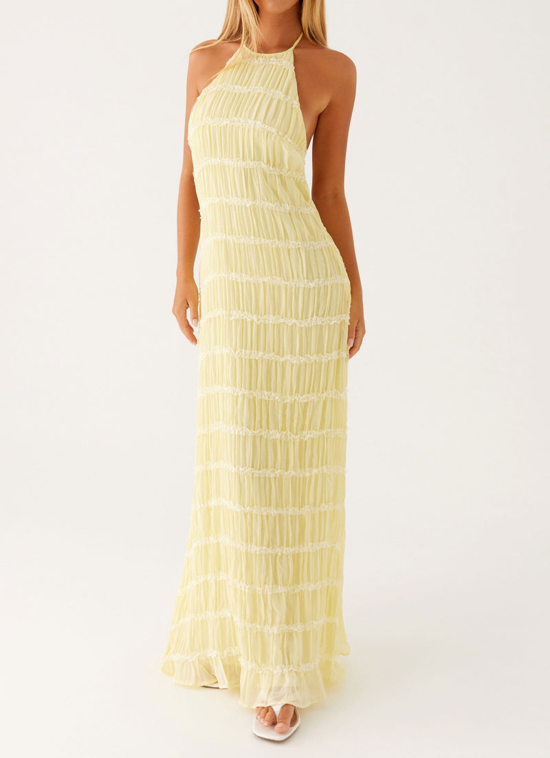 SARAH | ROBE MAXI ÉLÉGANTE DOS NU