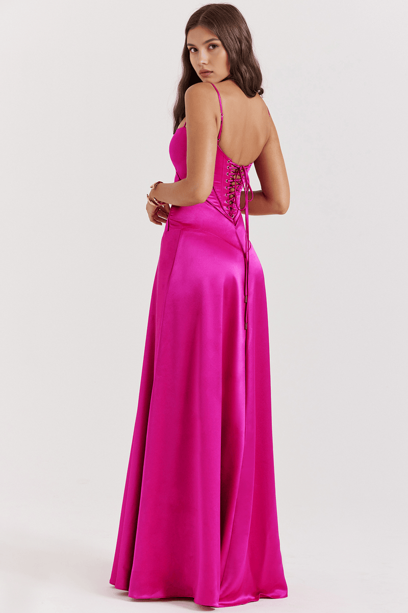 VÉRA | ROBE MAXI ROMANTIQUE ET ÉLÉGANTE