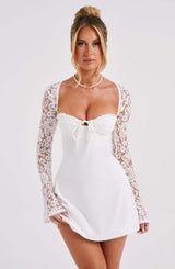 ANAÉ | ROBE COURTE EN DENTELLE