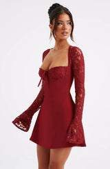 ANAÉ | ROBE COURTE EN DENTELLE