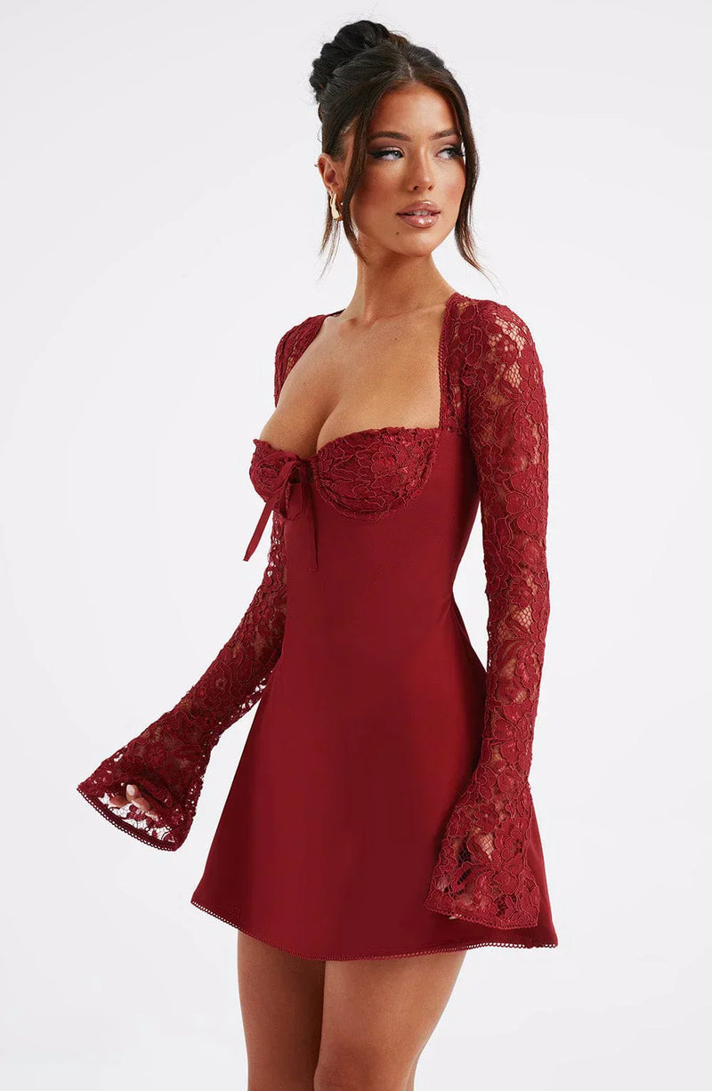 ANAÉ | ROBE COURTE EN DENTELLE