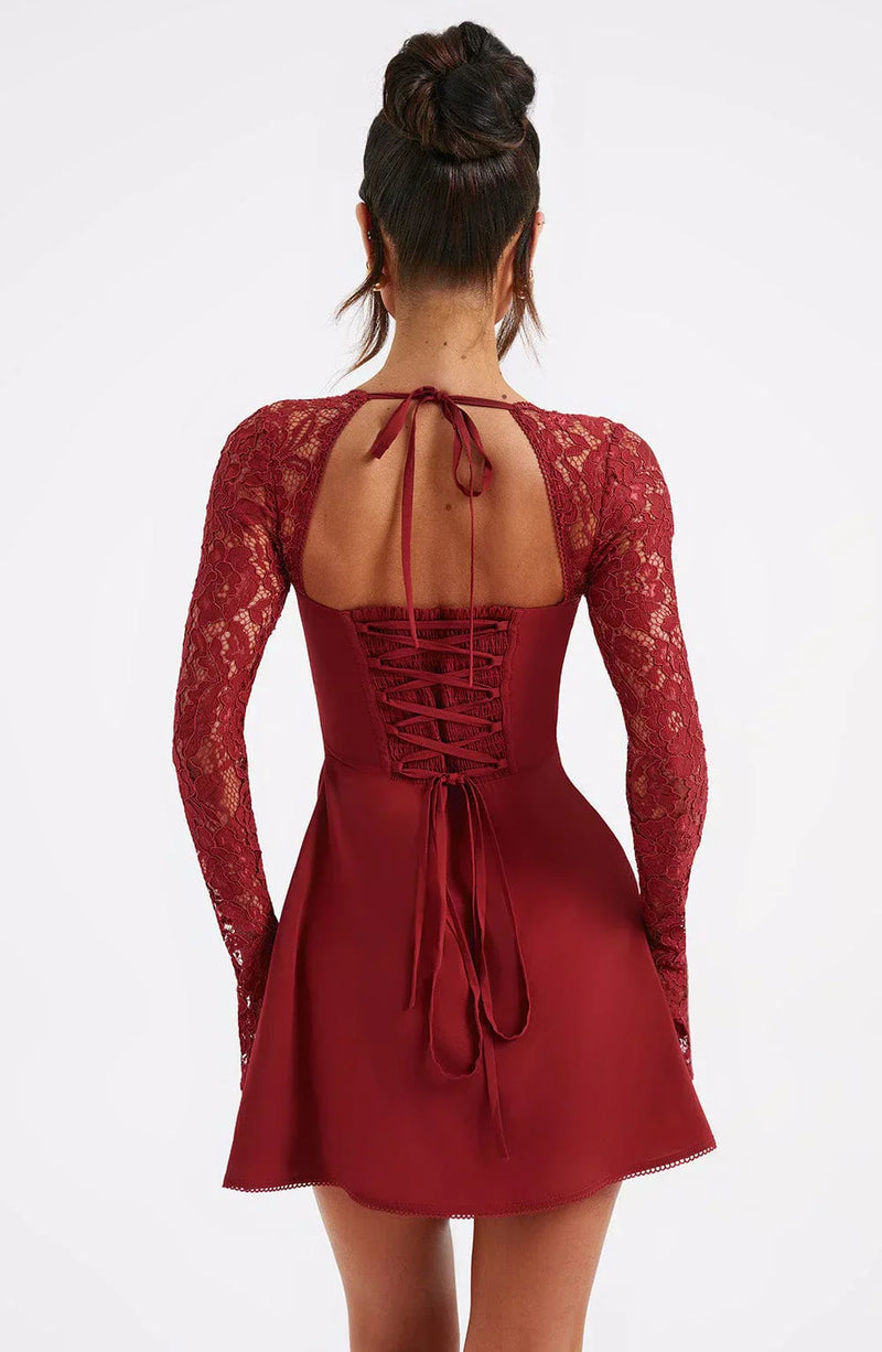 ANAÉ | ROBE COURTE EN DENTELLE