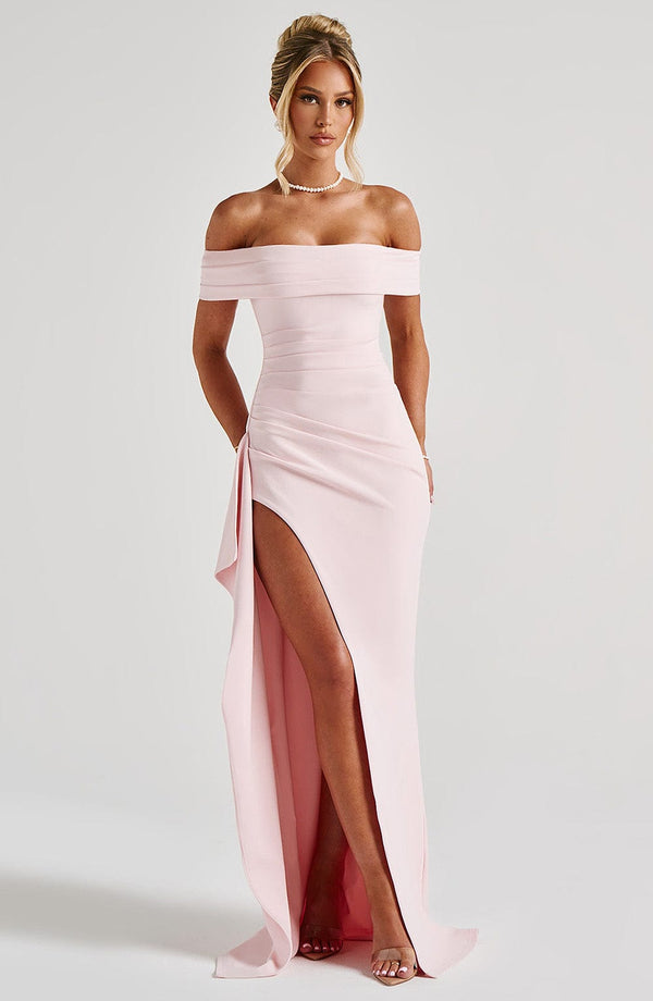 ISAURE | ROBE LONGUE ROMANTIQUE ET ÉLÉGANTE