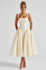 COLETTE | ROBE MIDI ROMANTIQUE